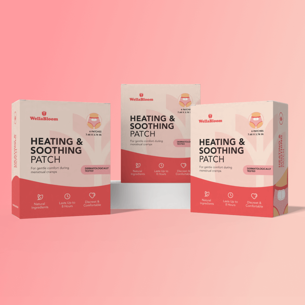 Wellabloom Heating Patches and Soothing Patches for Menstrual Cramps