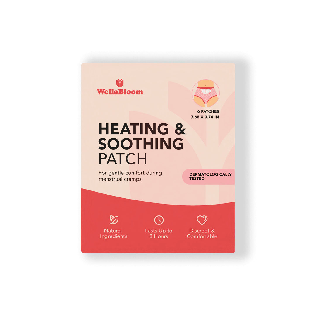 Wellabloom Heating Patches and Soothing Patches for Menstrual Cramps