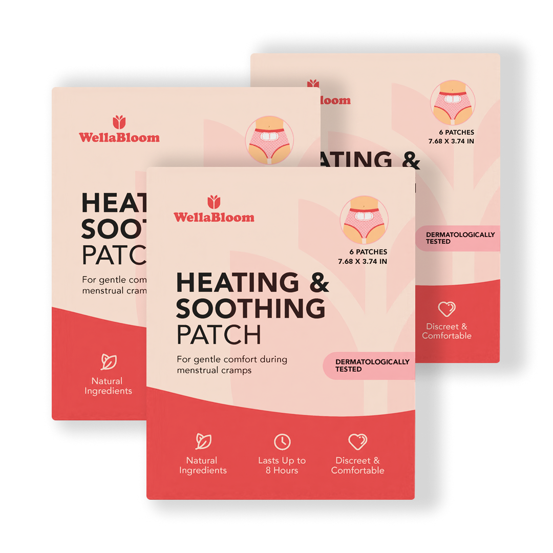 Wellabloom Heating Patches and Soothing Patches for Menstrual Cramps